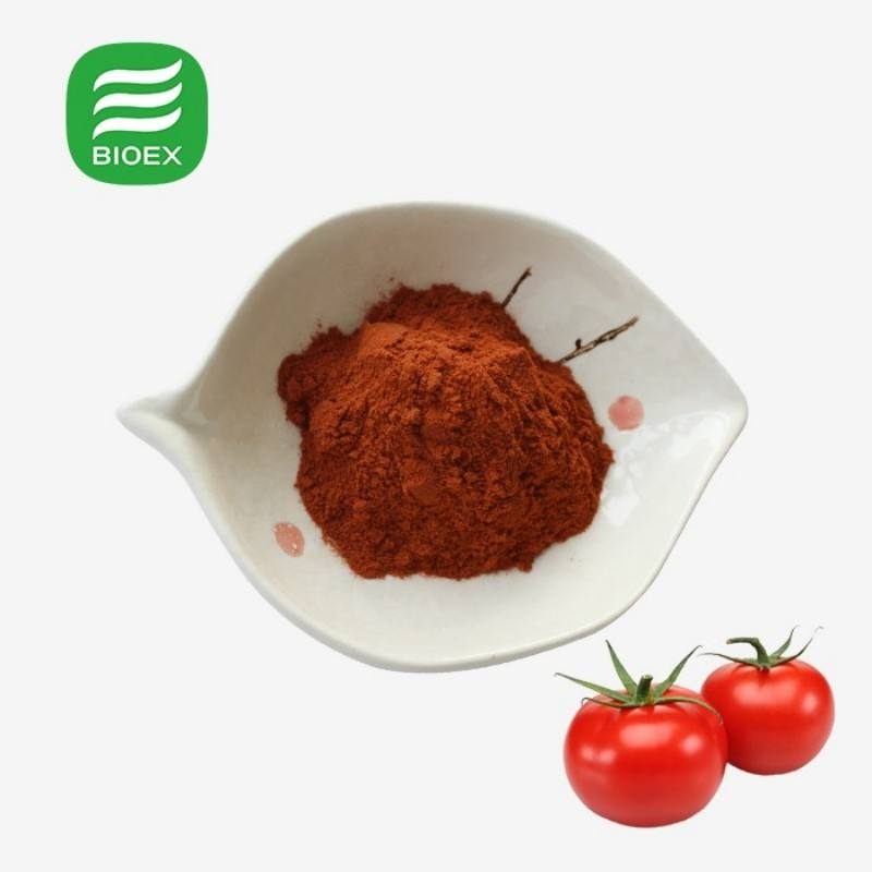 Factory Price Natural Lycopene Tomato Extract Powder Supplement 5%-98% Plant Extract Tomato Extract Powder Lycopene