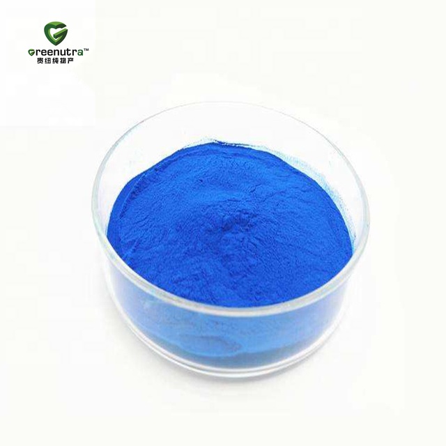 Halal Kosher Spirulina Extract and Food Grade Phycocyanin Powder with Organic Phycocyanine Powder for Certified Global Market