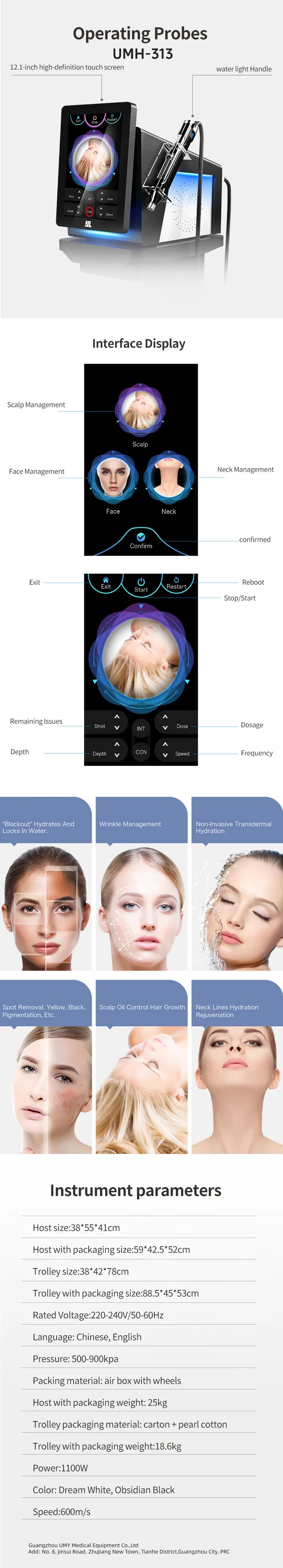 Portable Moisturizing Hydrating Beauty Device Facial Skin Rejuvenation Sprayer