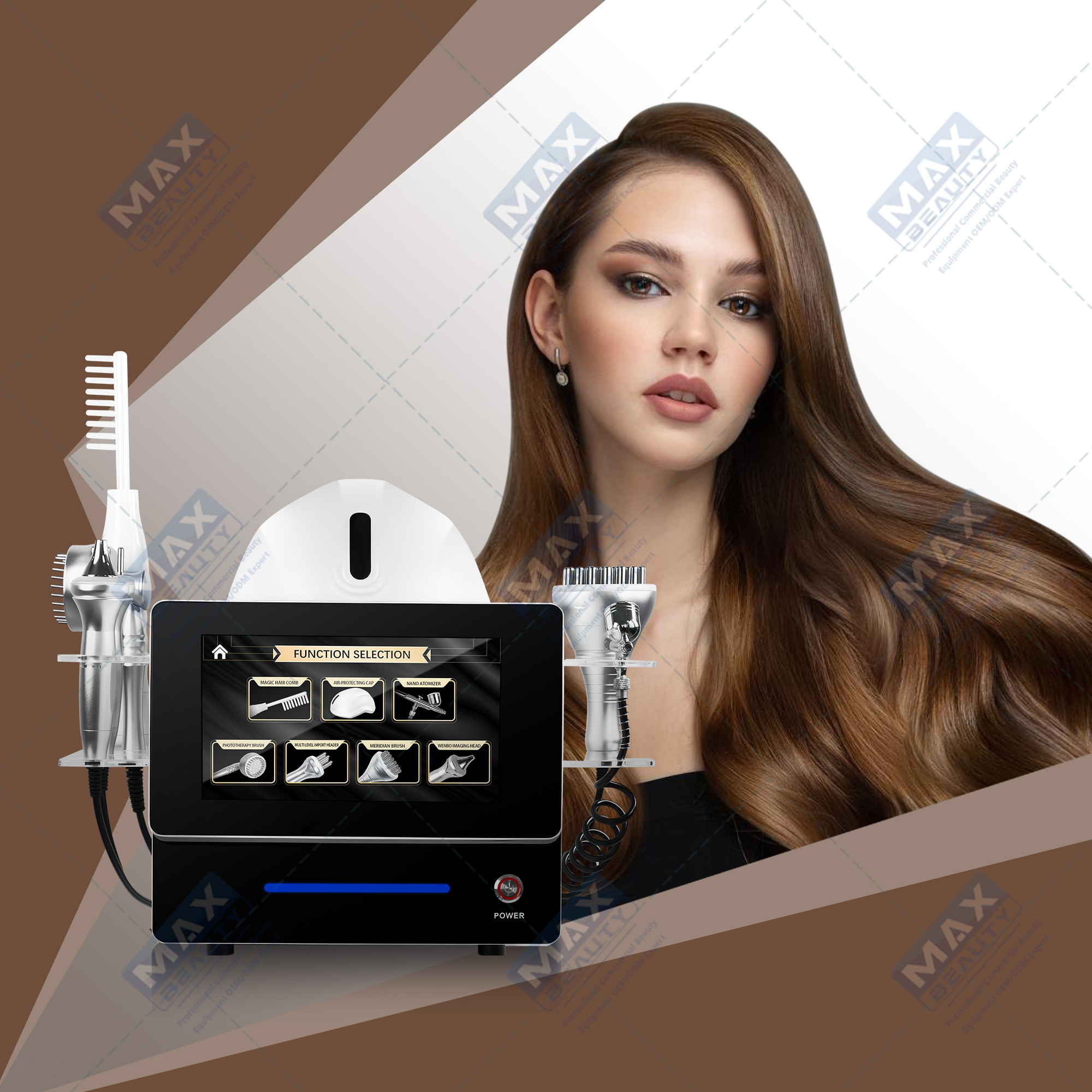 Maxbeauty Hair Spa Machine with Scalp Analyser Hair Scalp Analyzer Machine for Hair Salon Use