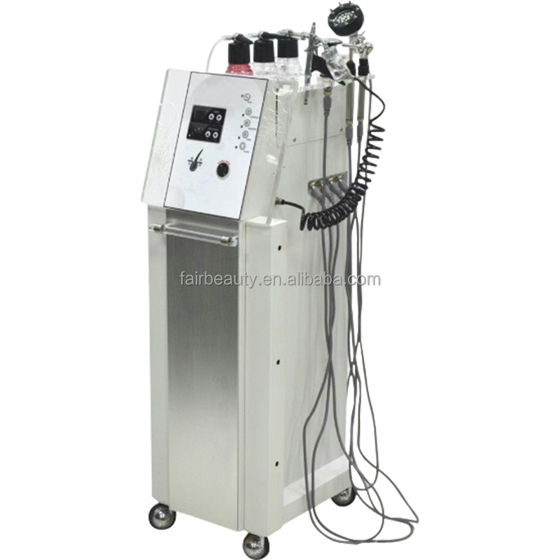 8 in 1 Korea Hair Salon Spa Care Nutrition Hair Regrowth Photon Micro-current Scalp Head Treatment Ai Scalp Hair Analyzer Device