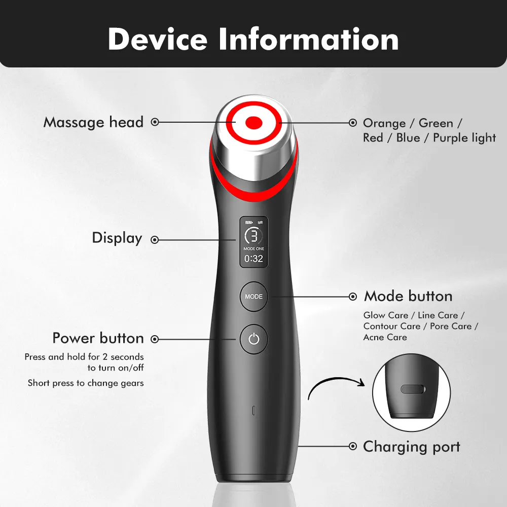 2024 New Arrival Beauty Electric Eye Massager Anti Aging Skin Tighten Anti Wrinkle Device