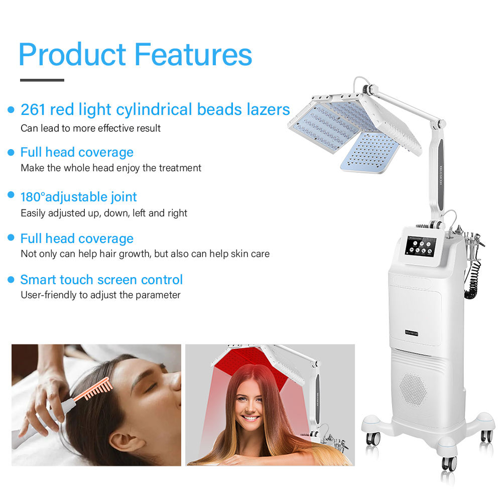 Hair Growth Machine for Hair Loss / Scalp Treatment Hair Test Scanner Detector Diagnostic Analyzer Analysis Machine