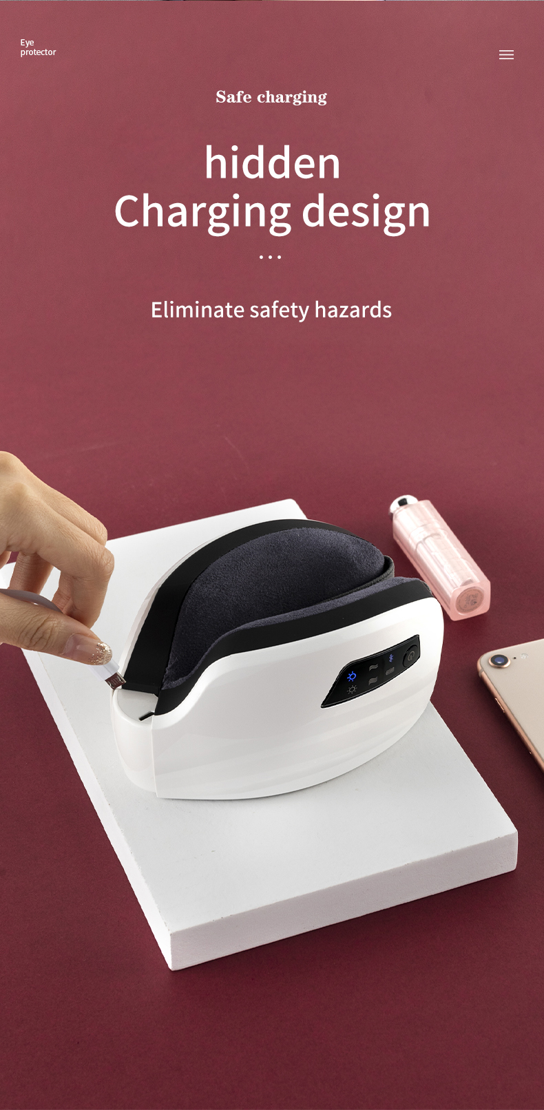 Smart eye massager overview