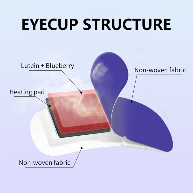 Disposable Heated Eye Mask for Dry Eyes Relief Extra Steam Moisturizing Relaxing Sleep Aid Lutein Steam Eye Mask