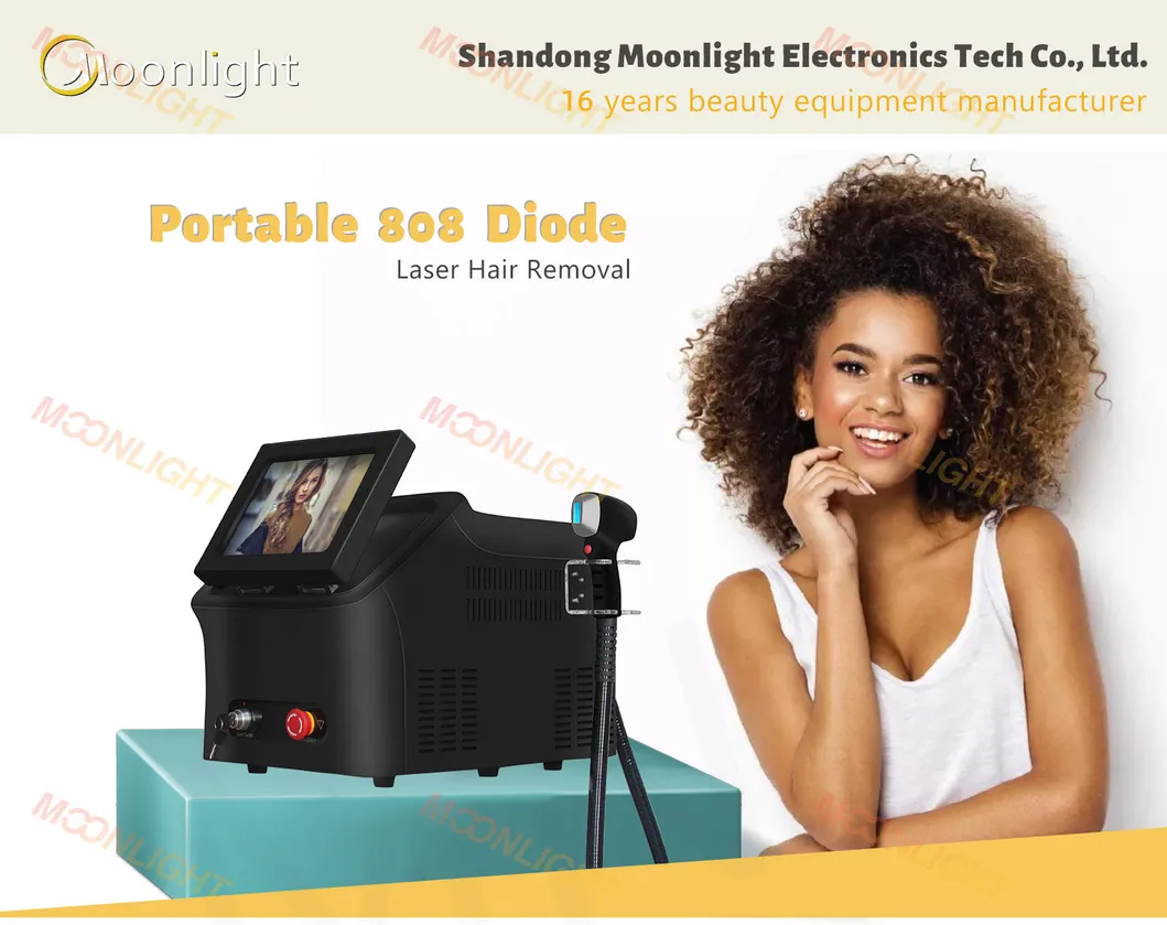 Portable Diode Laser Hair Removal Device for Beauty Salon
