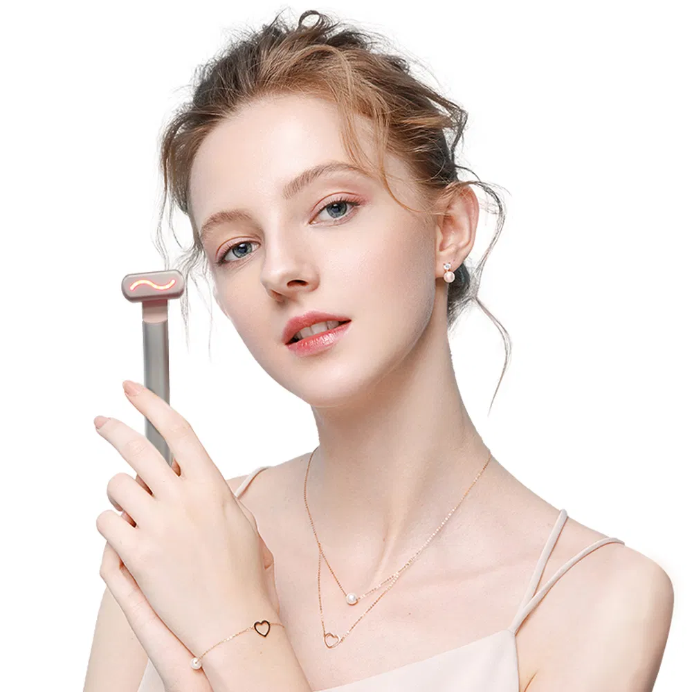 EMS Microcurrent Winkle Removal Red Light Therapy Eye Beauty Device