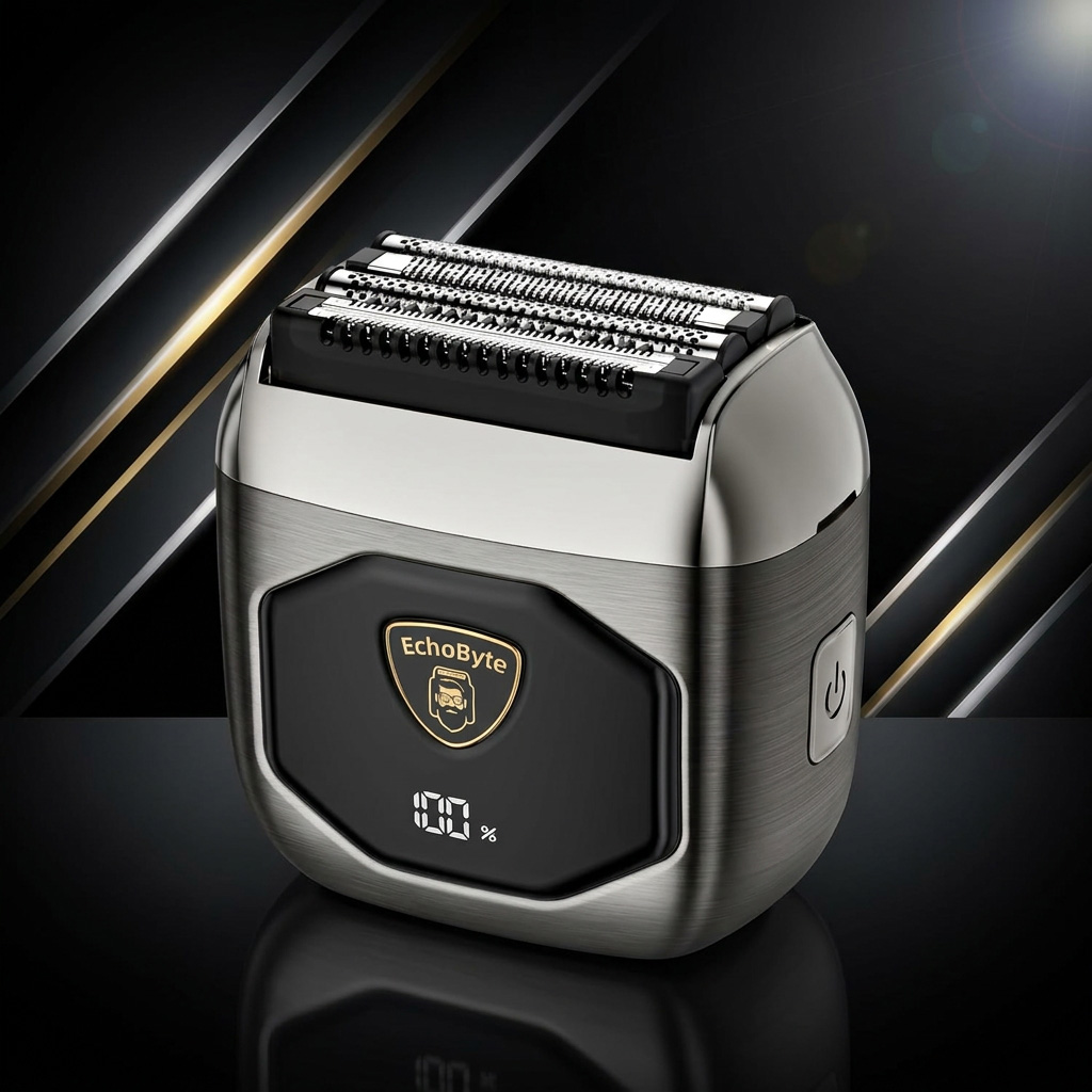 Electric Shaver Professional 8000RPM 4-Blade Reciprocating Electric Shaver IPX7 Rasoir Lectrique