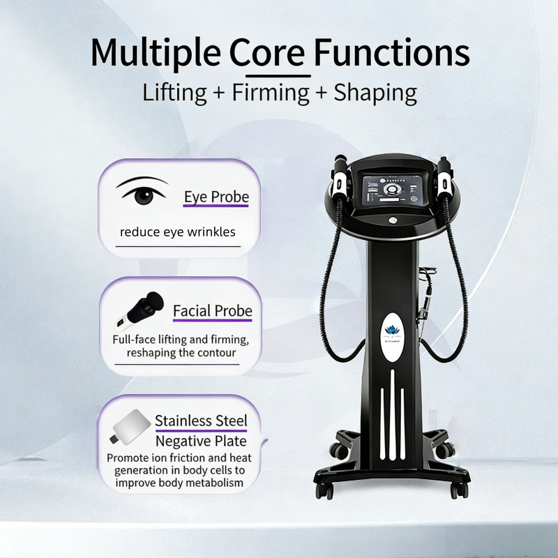 Professional Fractional Cold Nitrogen Skin Rejuvenation Machine for Body Face Eyelid Tightening Lifting Therapy Plastic Material