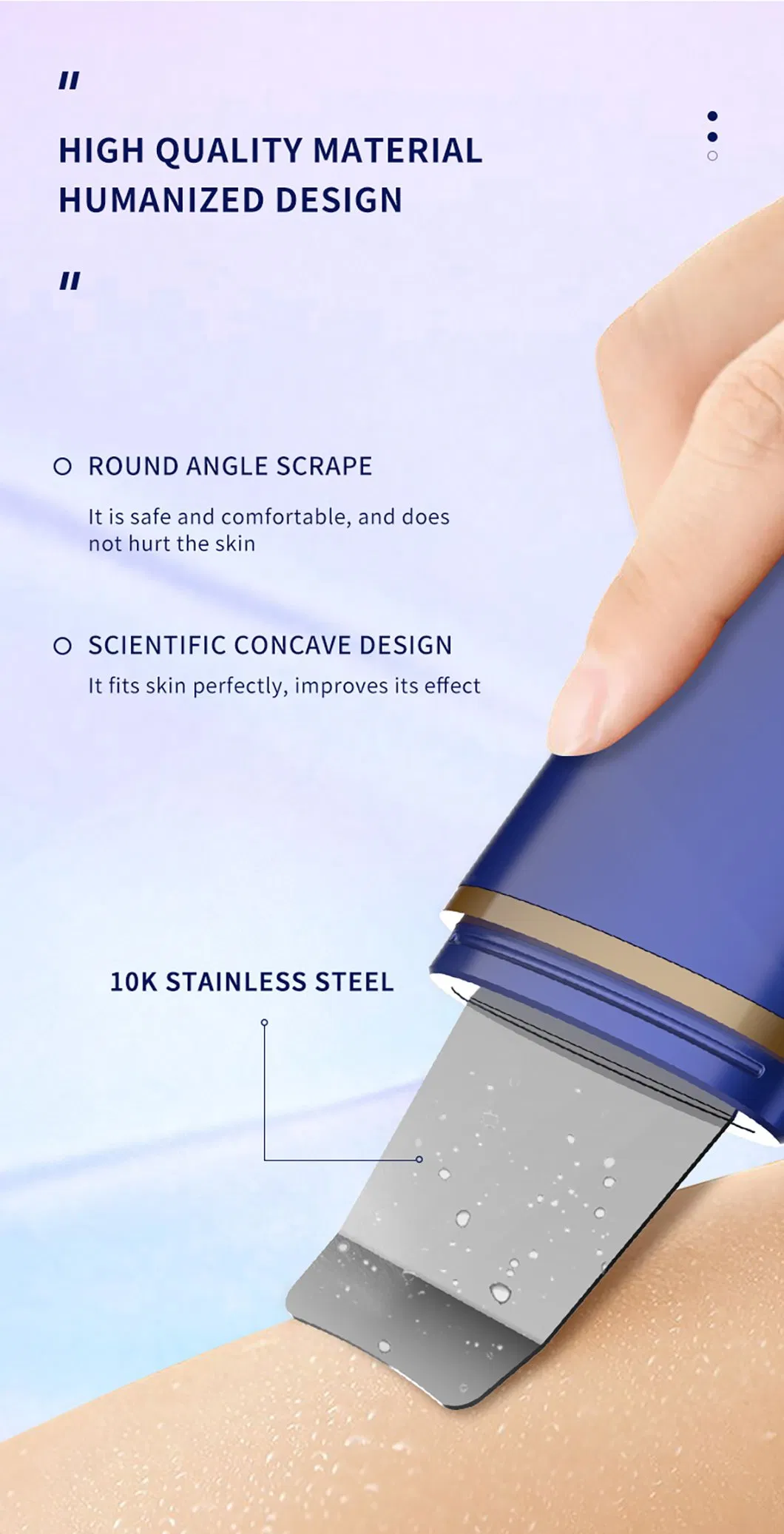 Professional Ultrasonic Skin Scrubber Detail 7