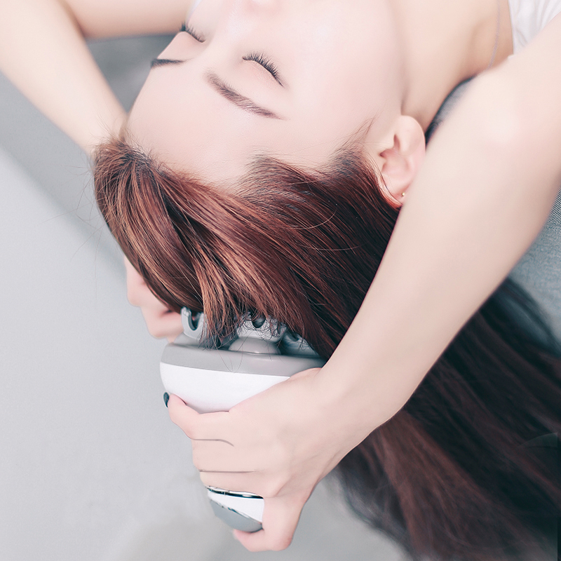 Waterproof Scalp Stress Relax Electric Head Massager Cordless Scalp 84 Massage Nodes Electric Scalp Massager