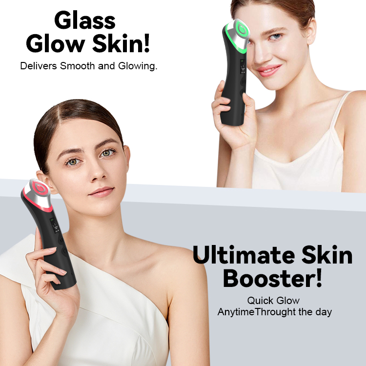 New Age-R Booster 5-in-1 Facial Lifting and Firming Microcurrent Multifunctional Vibrating Massager Beauty Device
