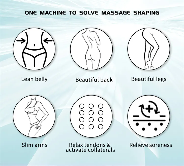 Professional V6 Vela Body Contouring Instrument Non-Invasive Fat Reduction Vacuum Skin Firming Device