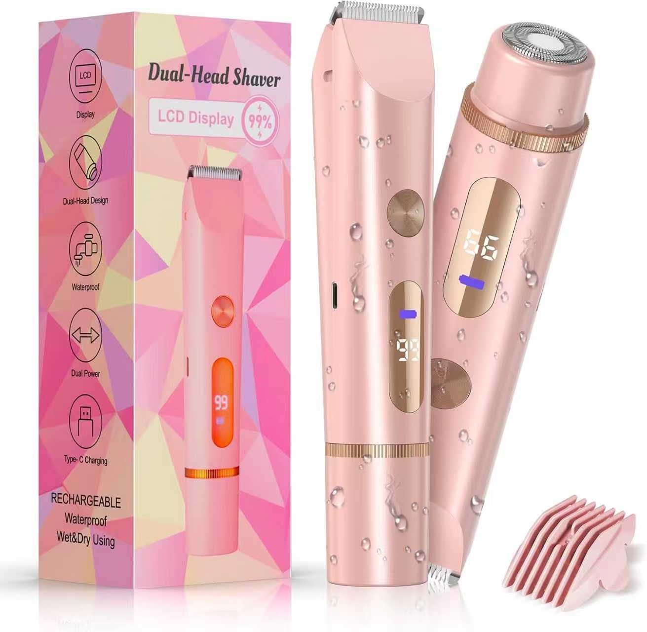 667 Women's Electric Painless Body Hair Removal Device for Face Body &amp; Underarm Use Women's Razor