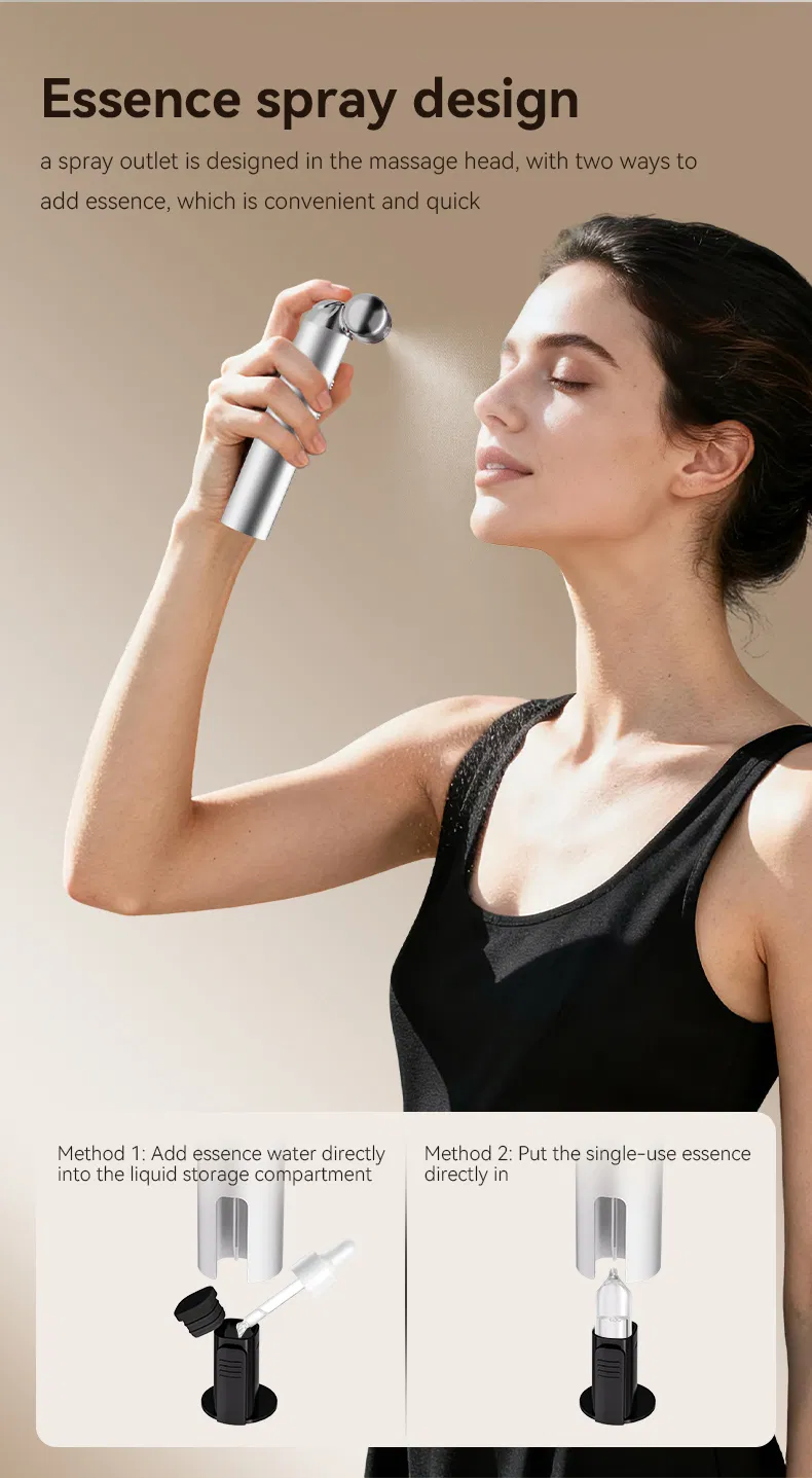 Facial EMS Microcurrent LED Red Light Therapy Beauty Device