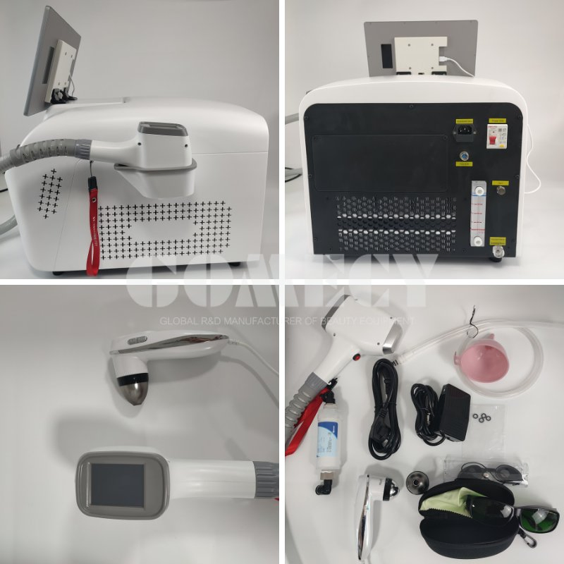 808nm 755nm 1064nm Diode Laser Hair Removal and Skin Rejuvenation Beauty Device for Clinic Use