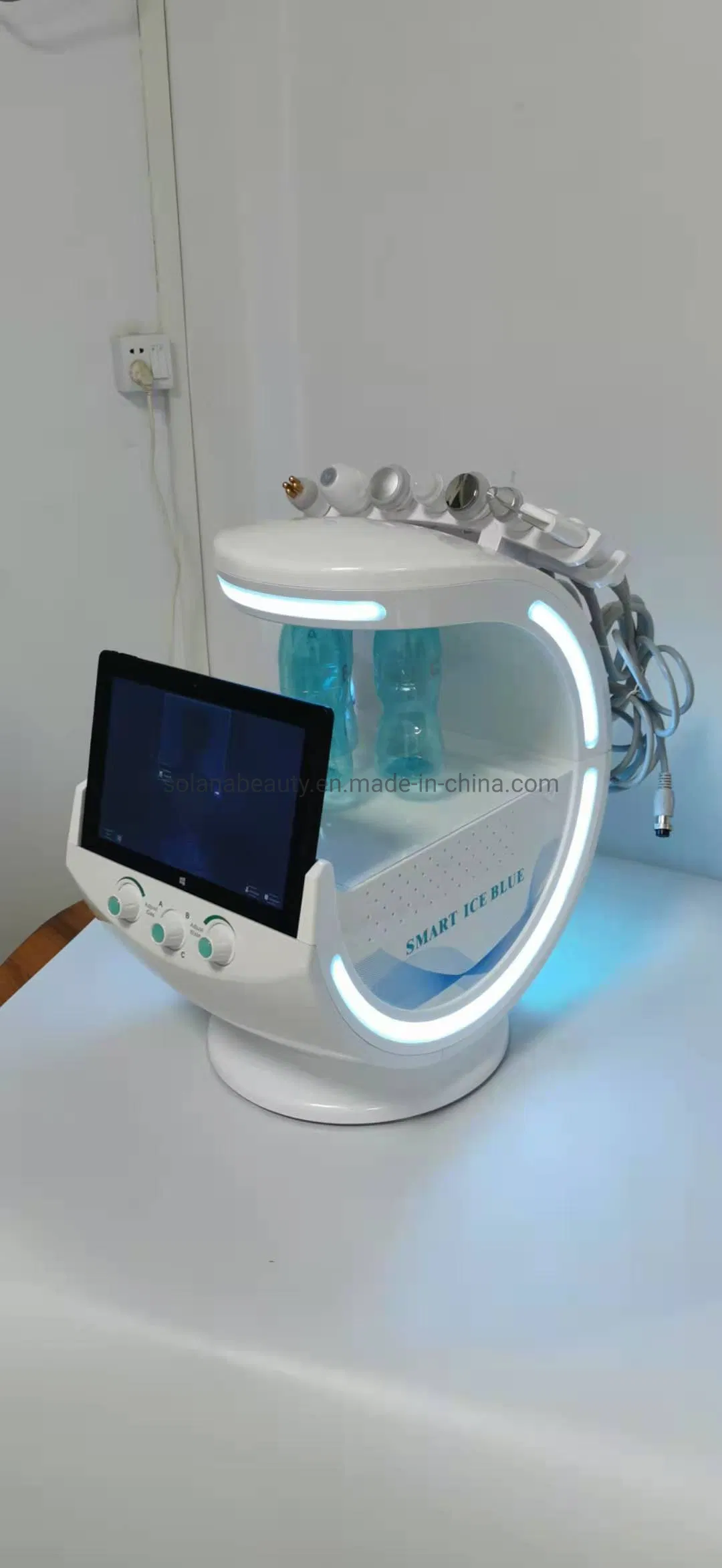 2021 Latest Smart Ice Blue Aqua Hydro Facial Skin Cleansing Jet Peel Beauty Device