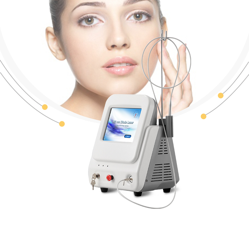Portable Air Cooling System Skin Beauty Equipment Picosecond Laser Vascular Removal Device