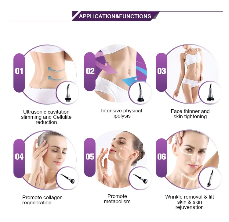 RF Facial Treatment Machine Functions