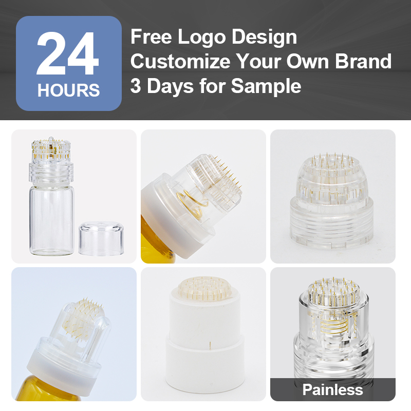 Seek Pretty 0.25mm 0.5mm 0.75mm Multiple Options Available Head Massager Hair Regrowth Microneedle Derma Stamp Device