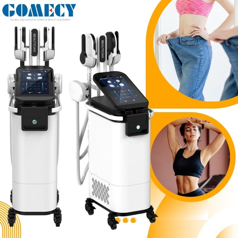 Dual Technology Non Invasive Body Contouring Device 0-7tesla 300-5000W for Muscle Strengthening