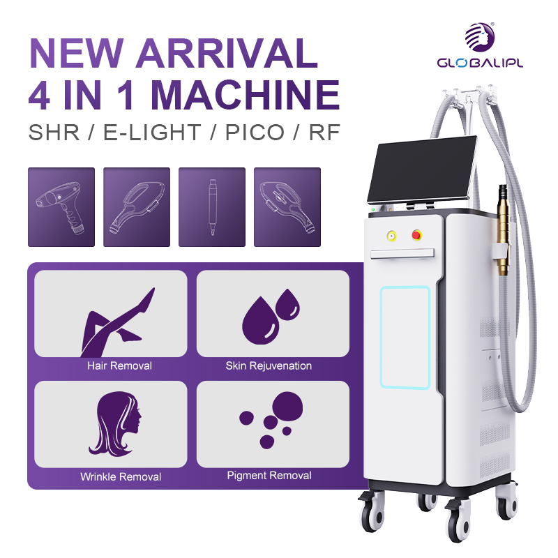 Ipl Laser Professional 5 Wavelength Opt Skin Rejuvenation Facial Whiten Hair Removal Beauty Equipment Supplier