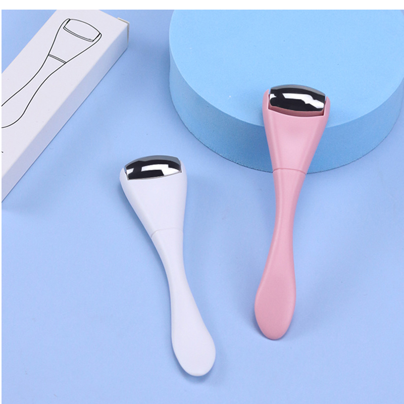 Portable Mini Metal Eye Beauty Device Face Massage Stainless Steel Ice Roller Alloy Introduction Apparatus Eye Skin Care Massage