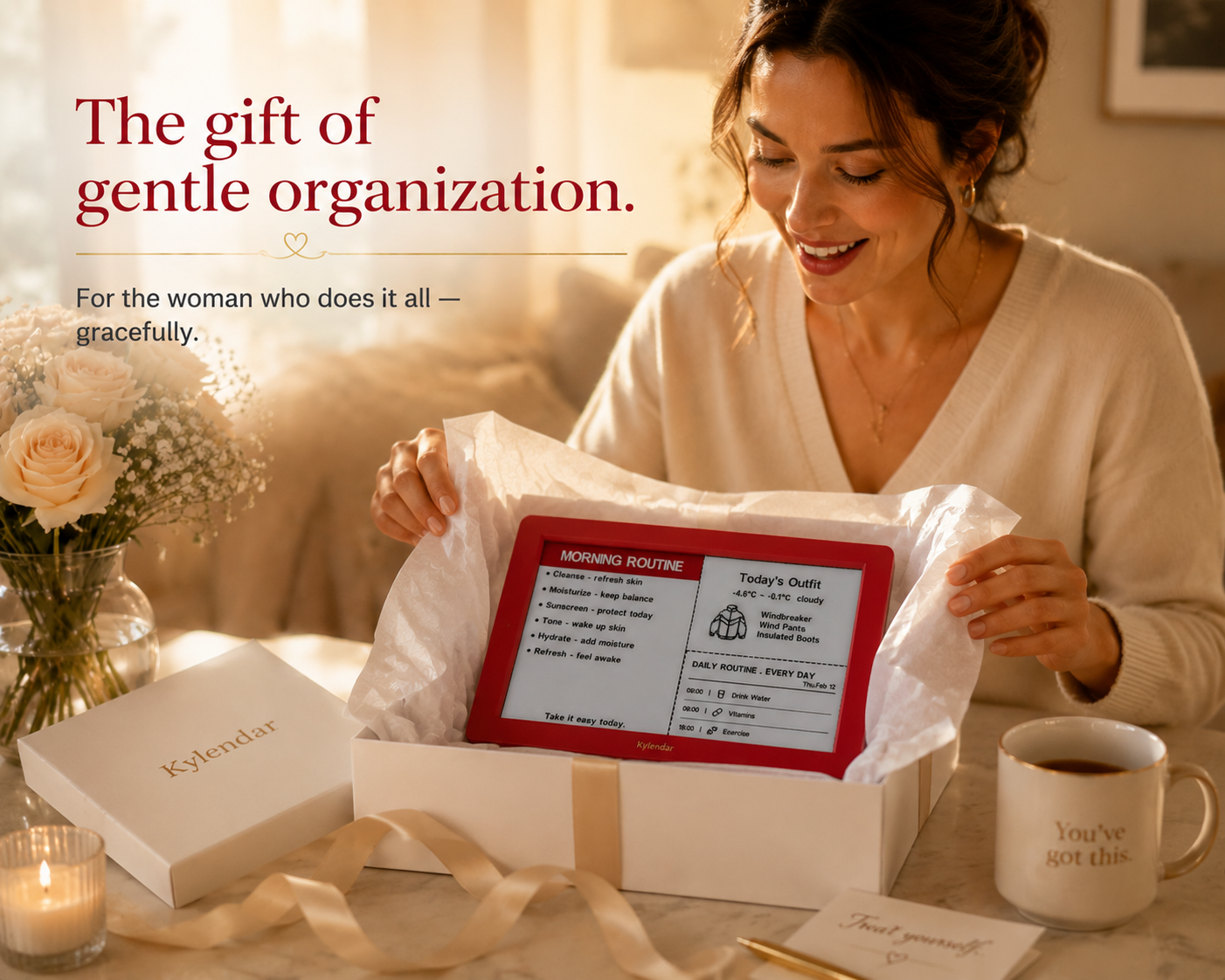 The gift of gentle organization
