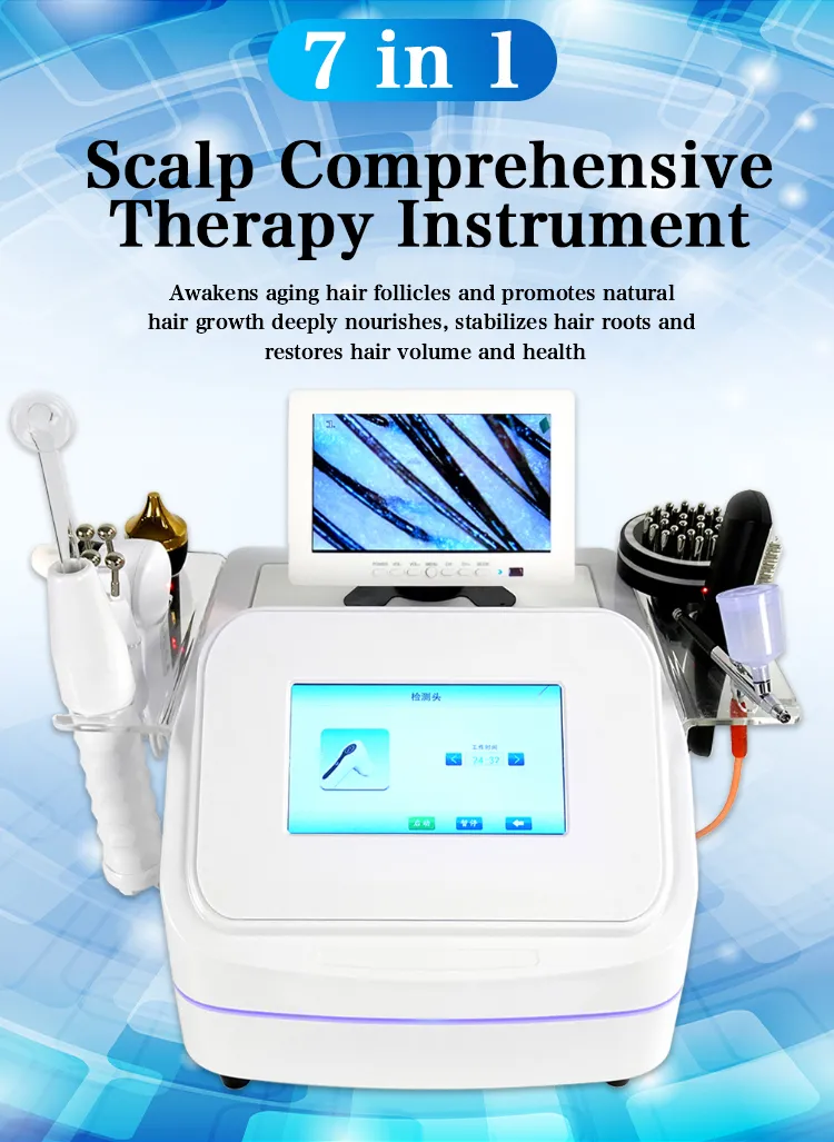 Professional Touchscreen Body Relax Scalp Detection