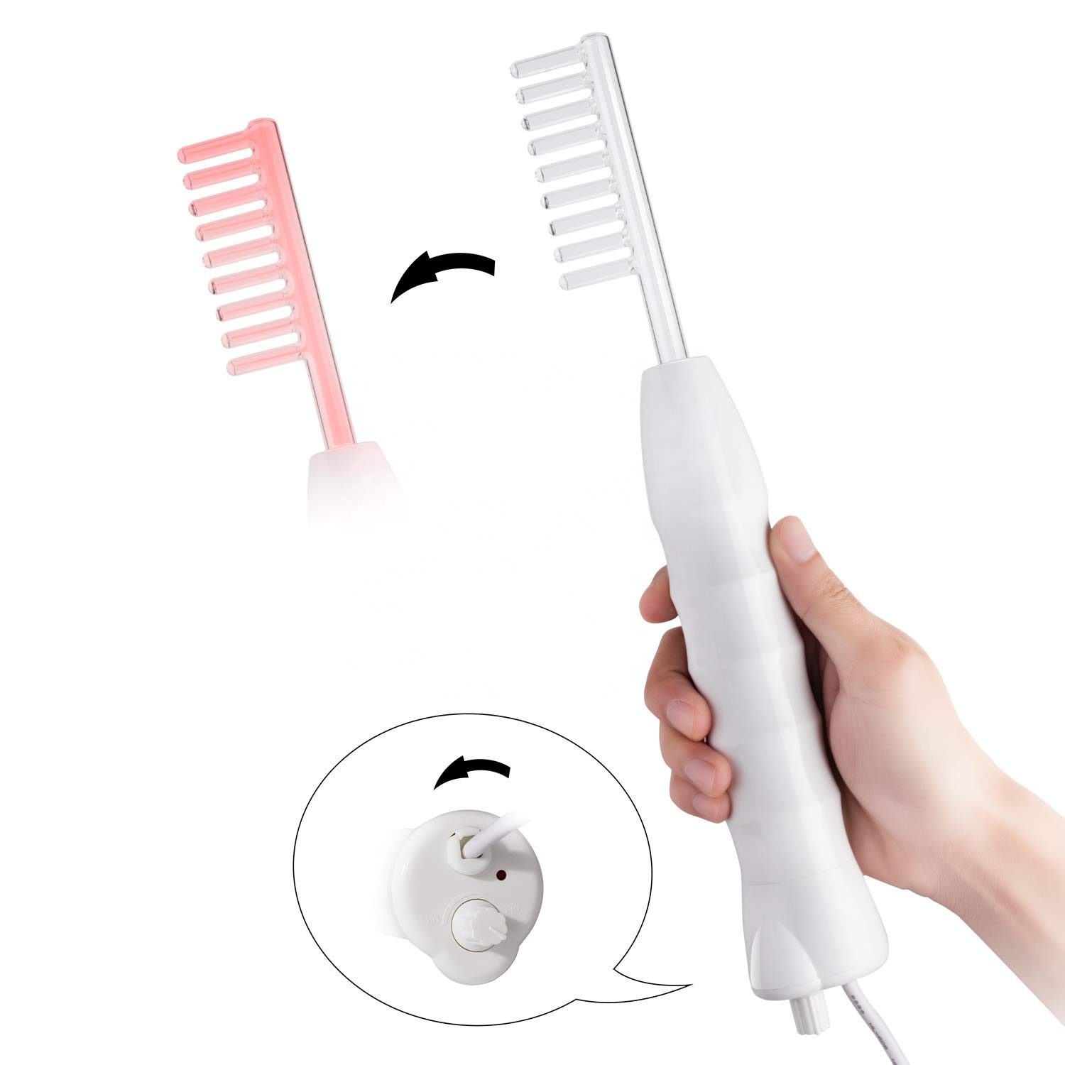 High Frequency Skin Care Radiofrecuencia Facial Y Corporal Alta Frecuencia Portatil