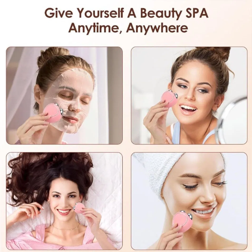 Wholesale Home Microcurrent Vibration Facial Massager Small Facial Beauty Device