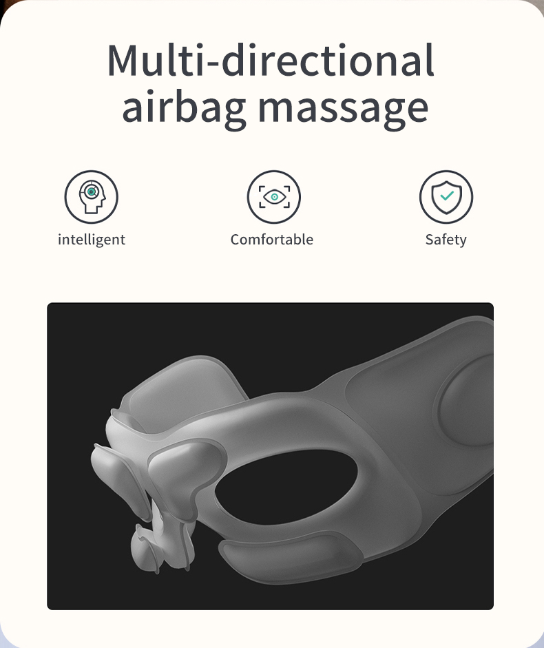 Smart eye massager features