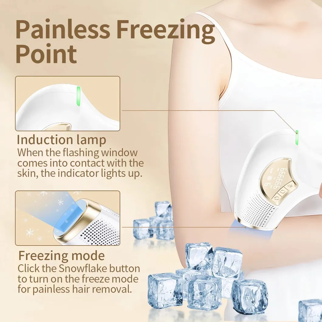 Home Beauty Portable Machine Painless Multifunction Depilator IPL Laser Hair Removal Device