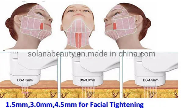 Professional 5 Cartridges Hifu Maquina Facelift Body Slimming Beauty Device