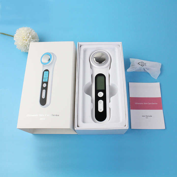 Portable 5-Mode Ultrasonic Facial Beauty Device with LED Light