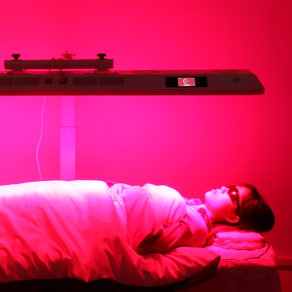 Blue light + Red Light + NIR