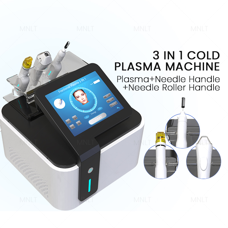 Factory Price Equipment Facial Skin Care Medical Beauty Salon Device with 3 Handles Lifting Skin Rejuvenation Fractional Plasma