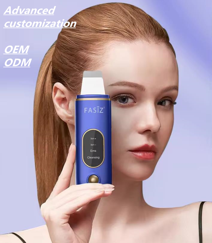 2024 New Facial Cleansing Beauty Device for Women Professional Ultrasonic Skin Scrubber