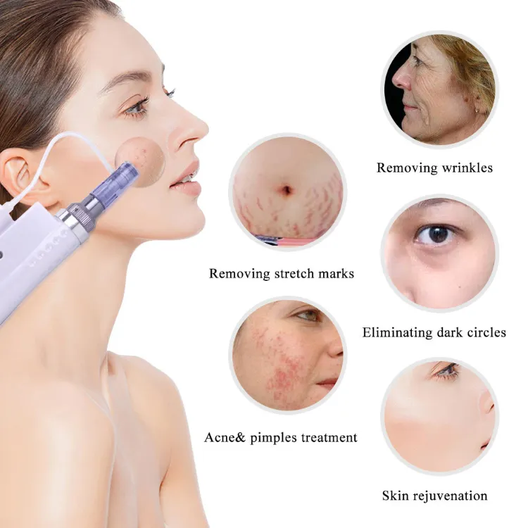 Portable Electric Mini Water Meso Smart Injector Pen Nano Mesotherapy Microneedle Derma Pen Beauty Device