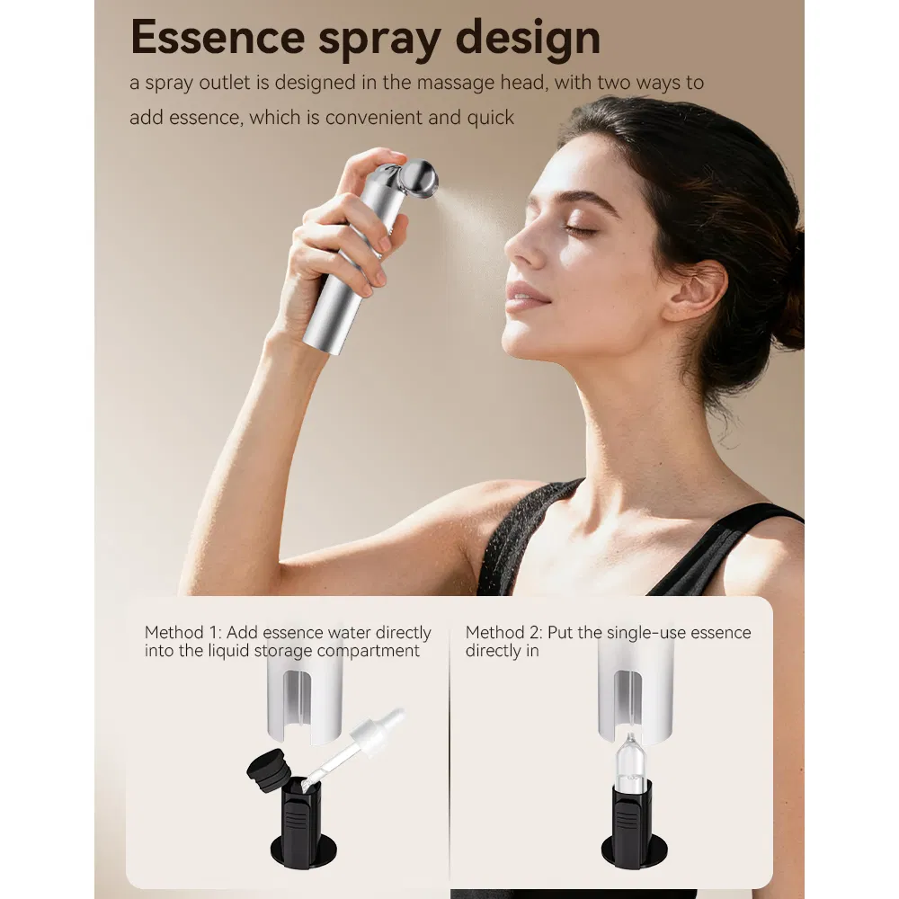 Facial EMS Microcurrent LED Red Light Therapy Beauty Device