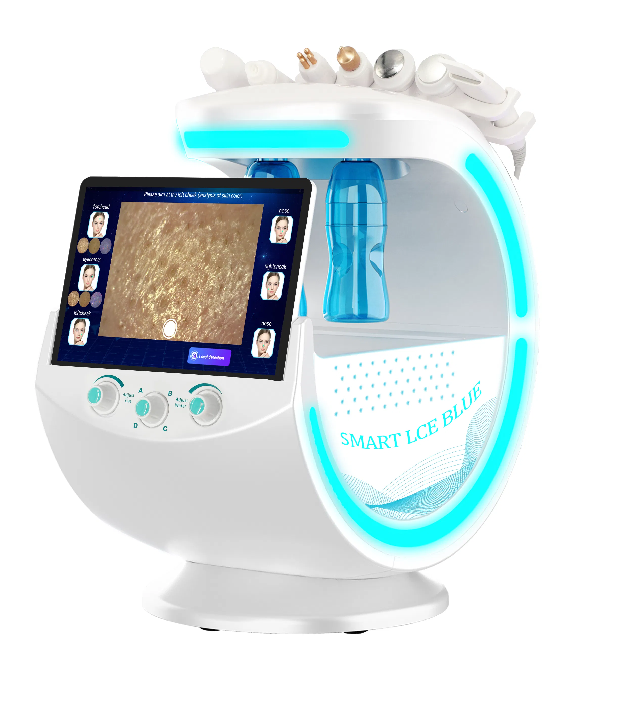 7 in 1 Hydra Professional Facial Treatment Deep Cleaning Machine Beauty Salon Device