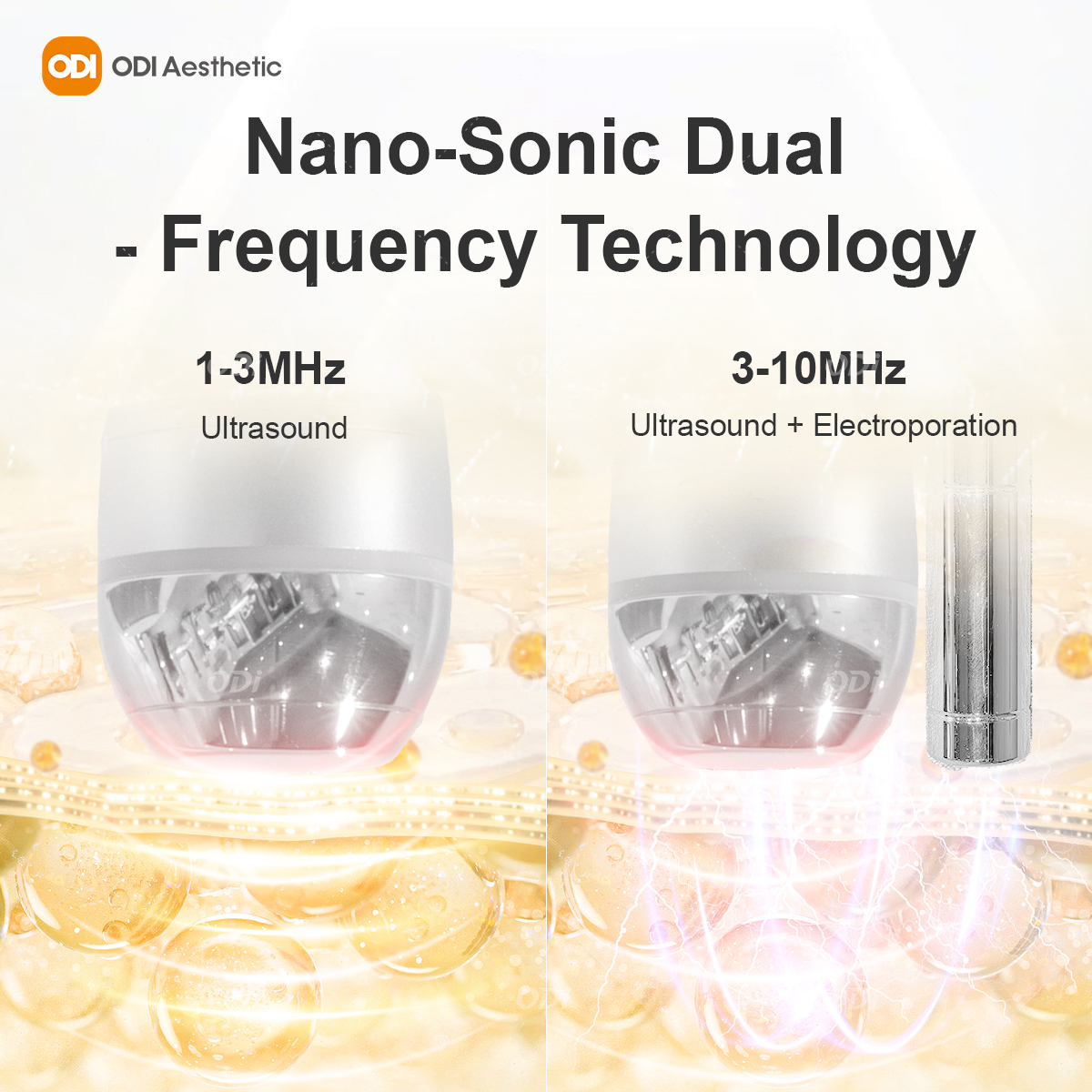 New Arrivals Face Lifting Device Skin Tightening Whitening 1Mhz 3Mhz 10Mhz Triple Ulstrasound Electroporation Machine