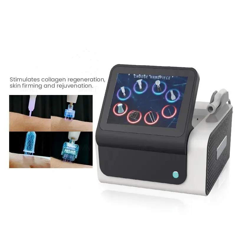 11 in 1 Desktop Cold Warm Plasma Device Hyper Plasma Scalp Diamond Stamp Jet Ozone Technology for Face Body Treatment US Plug
