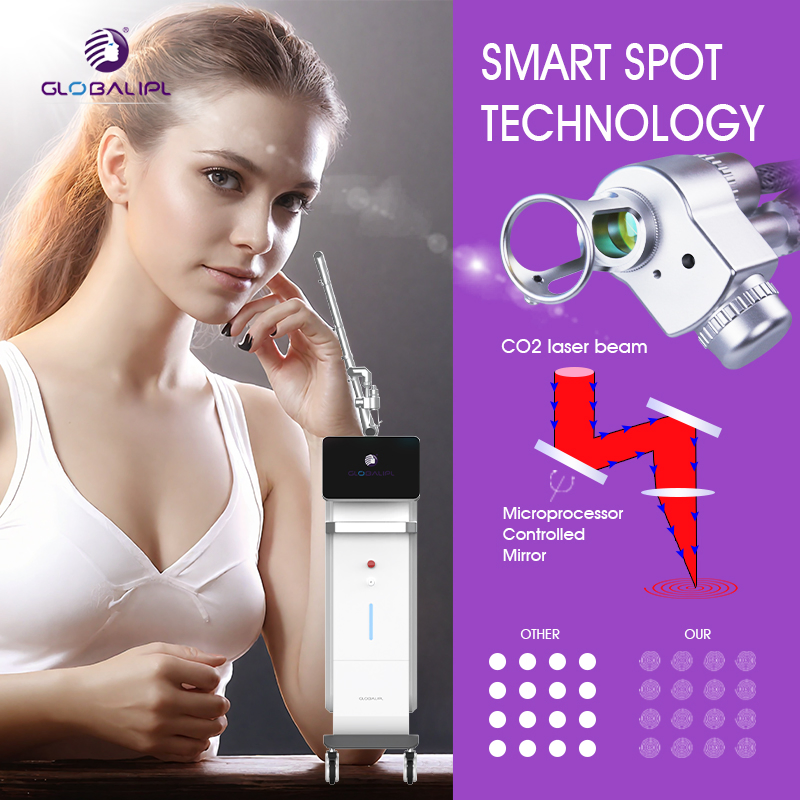 RF Skin Rejuvenation Wrinkle Removal CO2 Fractional Laser Facial Tightening Stretch Mark Scar Repair Salon Beauty Device