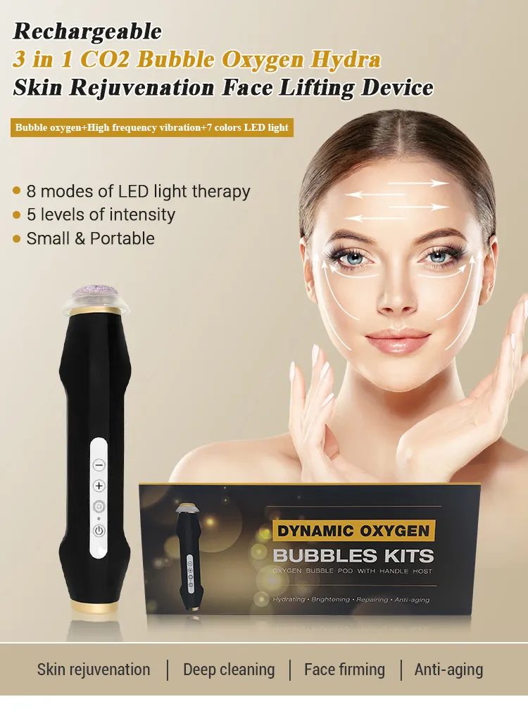 CO2 Bubble Oxygen Rejuvenation Features