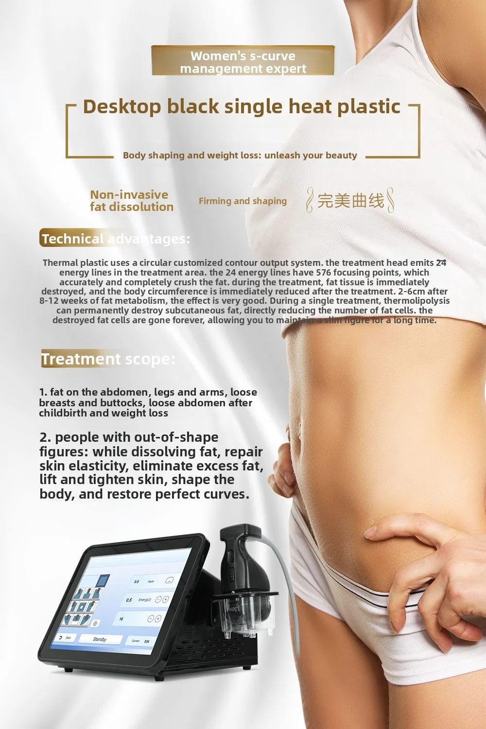 Rejuva Hydrafresh Lipo Slimming Machine