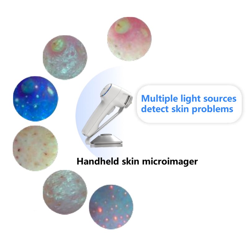 Newest Portable 3D Smart Scanner One Click Skin Analysis Machine Professional Beauty Salon Equipment with Ai System