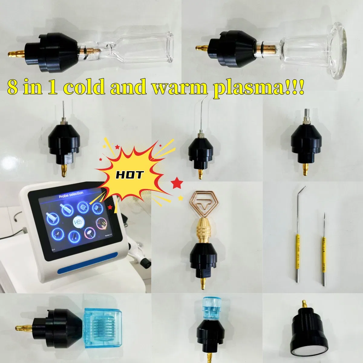 Cold Plasma Skin Acne Treatment for Skin Rejuvenation Whitening Lifting Device