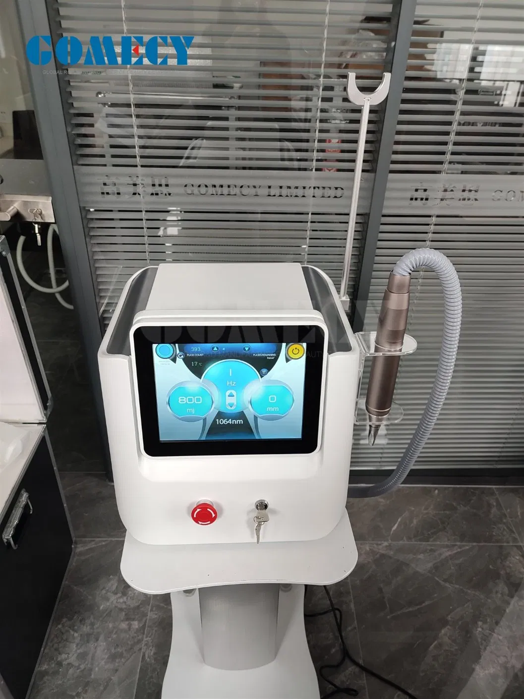 Portable Tattoo Removal ND YAG Laser Beauty Equipment 1064nm 532nm Laser Device