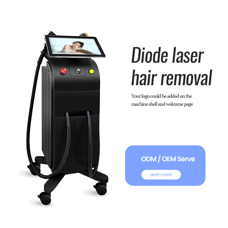 CE Marked Professional Diode Laser Skin Rejuvenation &amp; Hair Removal Salon Device